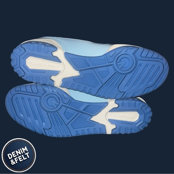 New Balance 550 Chrome Blue/White Men\'s Casual Sneakers/Shoes | NEW/NIB!! main image 7